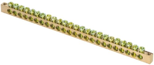 Шина EKF PROxima PEN "земля-ноль" 6х9мм 24/2 24 группы крепление по краям фото Шина EKF PROxima PEN "земля-ноль" 6х9мм 24/2 24 группы крепление по краям картинка